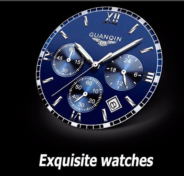 Чоловічий годинник Guanquin Liberty 65 фото