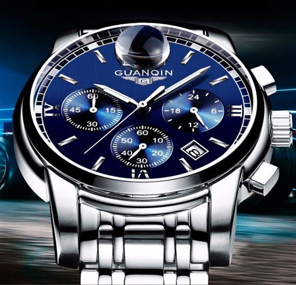Чоловічий годинник Guanquin Liberty 65 фото