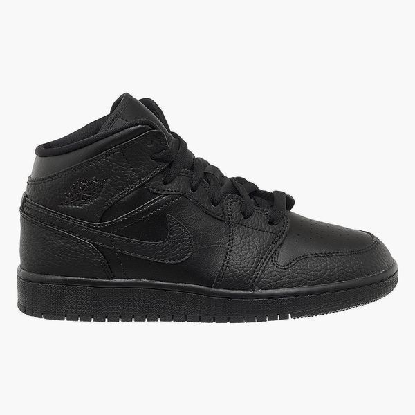 Кросівки жіночі Jordan 1 Mid Black 1065 фото