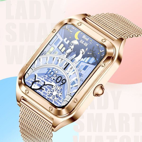 Смарт годинник Smart Flower New Gold, 2 ремінці 315 фото