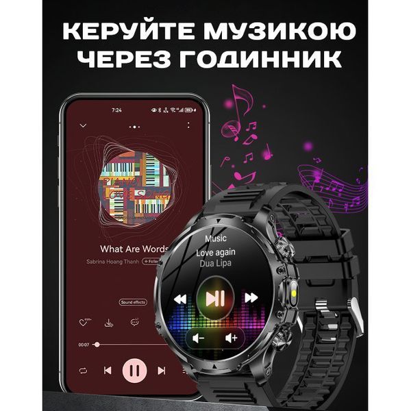 Смарт годинник Smart Turbo Power Steel, 2 ремінці 415 фото
