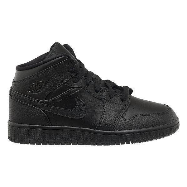 Кросівки жіночі Jordan 1 Mid Black 1065 фото