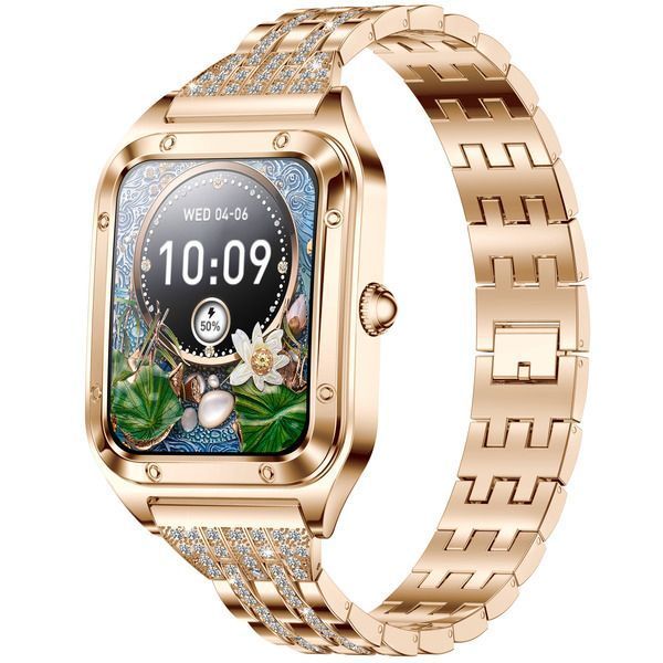 Смарт годинник Smart Flower New Gold, 2 ремінці 315 фото