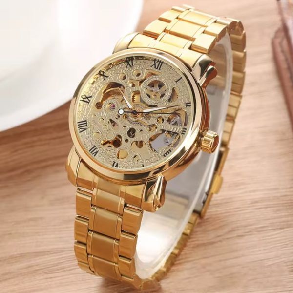 Чоловічий годинник Winner BestSeller Leather Deluxe, 2 ремінці 765 фото