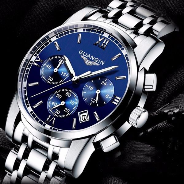 Чоловічий годинник Guanquin Liberty 65 фото