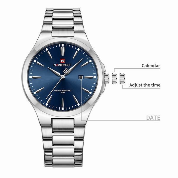 Чоловічий годинник Naviforce Spartan 665 фото