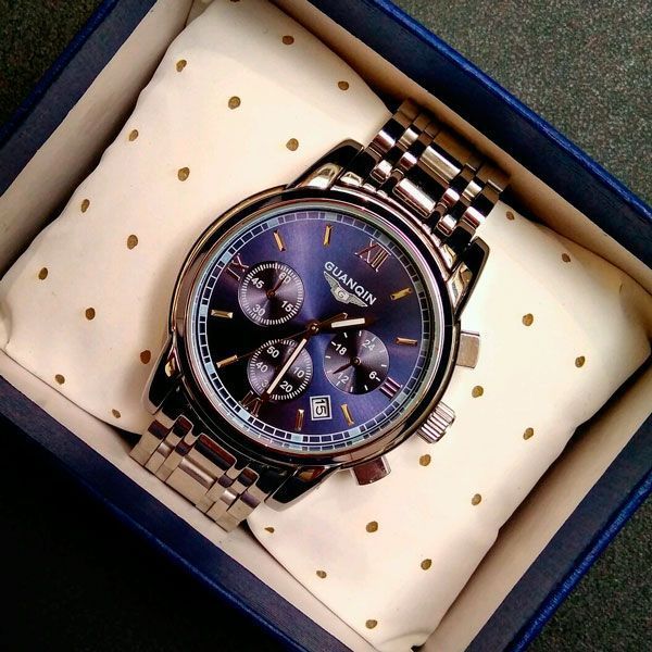 Чоловічий годинник Guanquin Liberty 65 фото