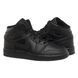 Кросівки жіночі Jordan 1 Mid Black 1065 фото 6