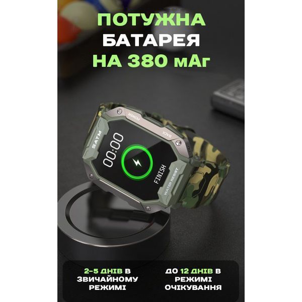 Смарт годинник Smart UWatch Military 216 фото