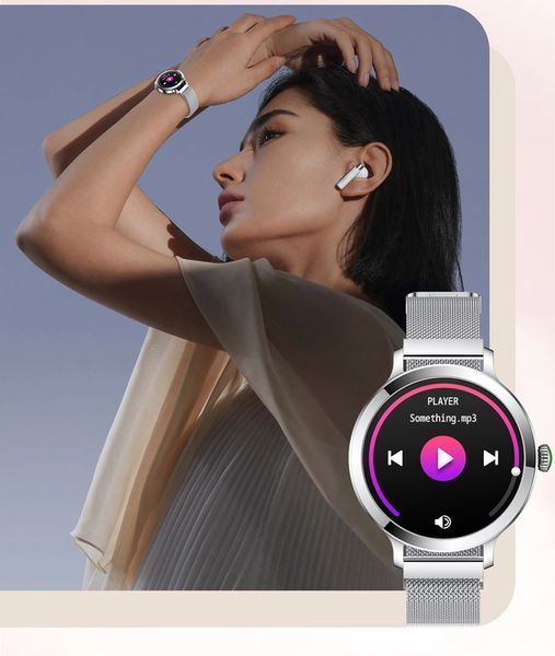 Смарт годинник Smart VIP Lady Pro Silver 340 фото