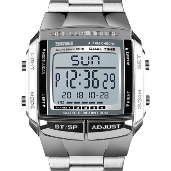 Годинник унісекс Skmei Illuminator 1381 90 фото