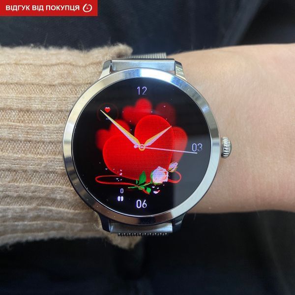 Смарт годинник Smart VIP Lady Pro Silver 340 фото