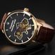 Чоловічий годинник Besta Skeleton Gold Black Dial 690 фото 4