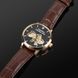 Чоловічий годинник Besta Skeleton Gold Black Dial 690 фото 5