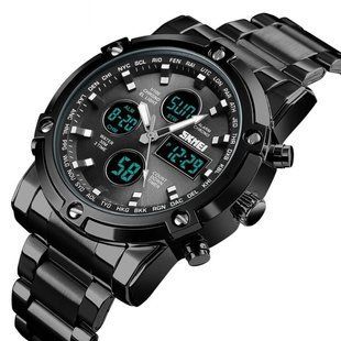 Чоловічий годинник Skmei Molot Limited AllBlack 117 фото