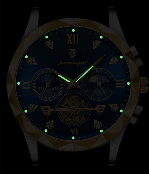 Чоловічий годинник Poedagar Turbo 367 фото