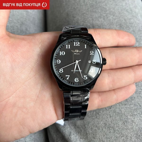 Чоловічий годинник Winner Handsome Black 417 фото