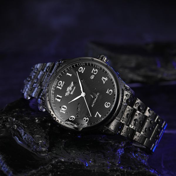 Чоловічий годинник Winner Handsome Black 417 фото