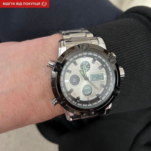 Чоловічий годинник AMST Mountain Steel 67 фото