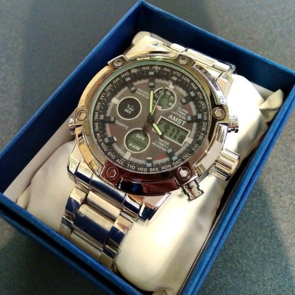 Чоловічий годинник AMST Mountain Steel 67 фото