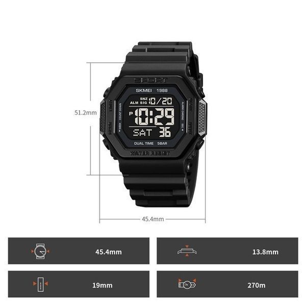 Чоловічий годинник Skmei Navi 618 фото