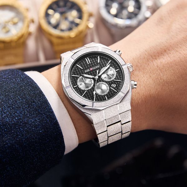Чоловічий годинник Aocasdiy Graphite 568 фото