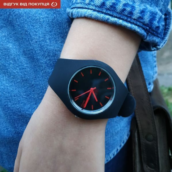 Жіночий годинник Skmei Rubber Black 9068 19 фото