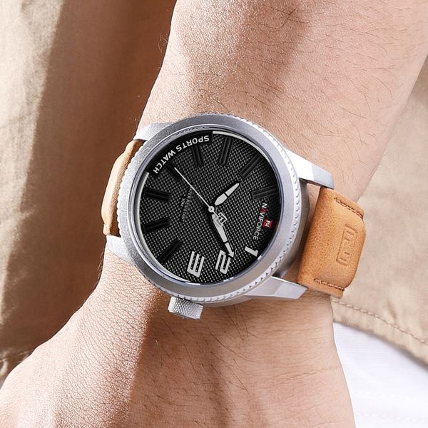 Чоловічий годинник Naviforce Sahara 469 фото