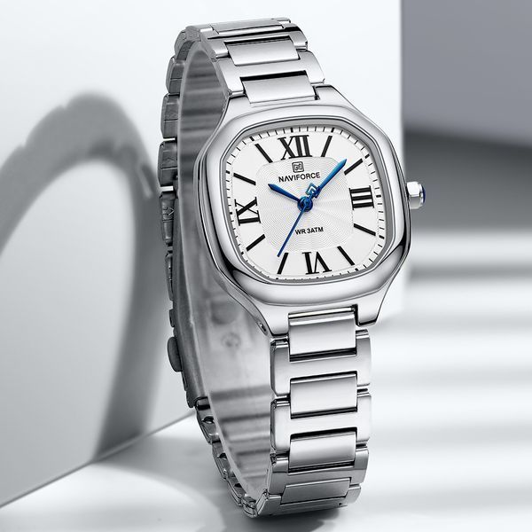 Жіночий годинник Naviforce Carrera Silver 369 фото