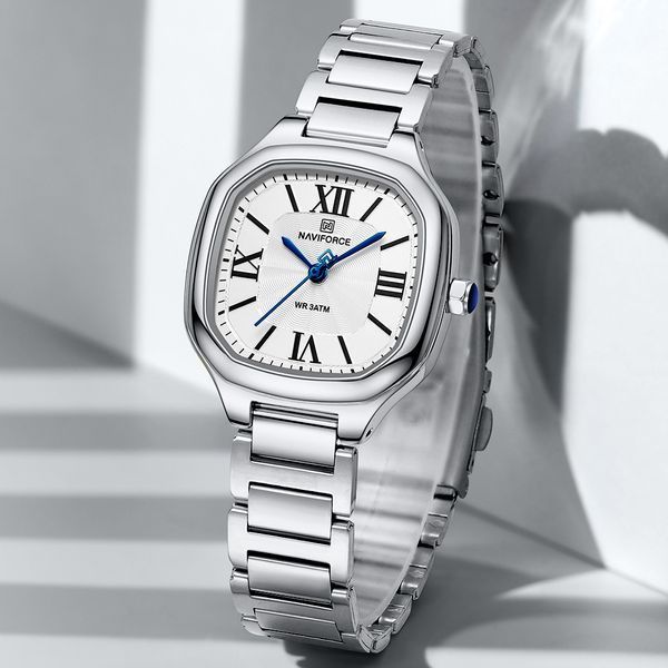 Жіночий годинник Naviforce Carrera Silver 369 фото