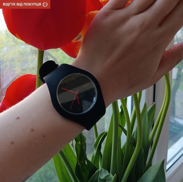 Жіночий годинник Skmei Rubber Black 9068 19 фото