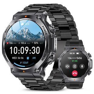 Смарт годинник Smart Mevaden Ultra Steel, 2 ремінці 620 фото