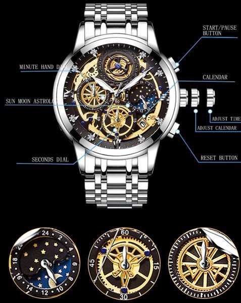 Чоловічий годинник WishDoIt Baks 170 фото