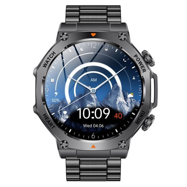 Смарт годинник Smart Mevaden Ultra Steel, 2 ремінці 620 фото