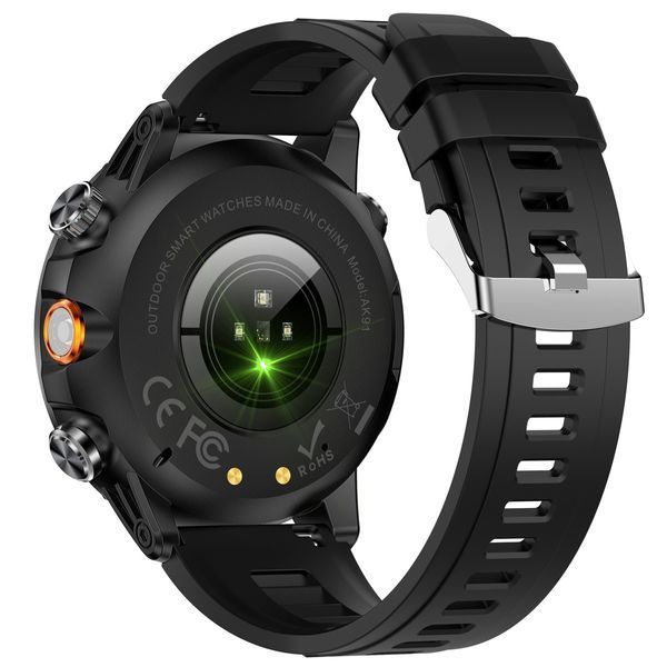 Смарт годинник Smart Fire Rubber з компасом, 2 ремінці 720 фото