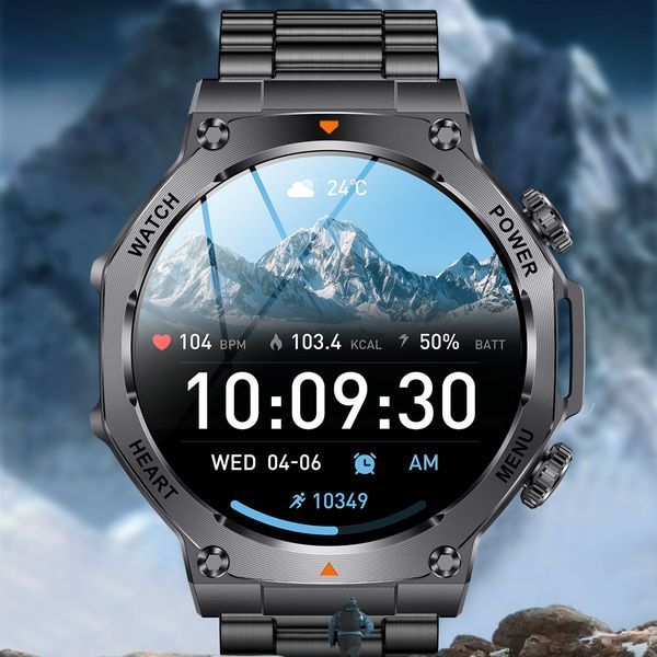 Смарт годинник Smart Mevaden Ultra Steel, 2 ремінці 620 фото
