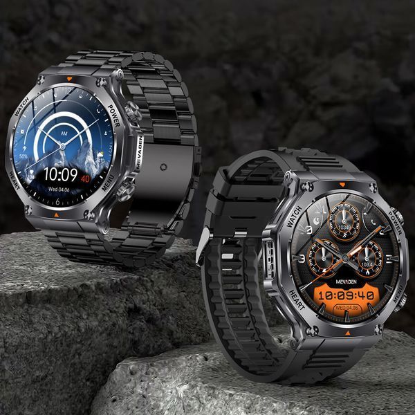 Смарт годинник Smart Mevaden Ultra Steel, 2 ремінці 620 фото