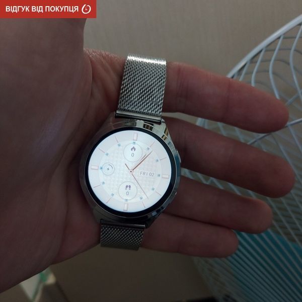 Смарт годинник Smart Love Pro Silver Steel, 2 ремінці 570 фото