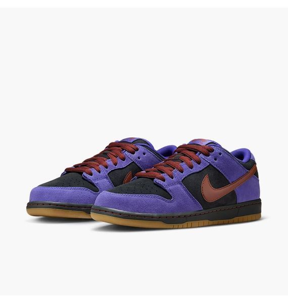 Кросівки чоловічі Nike Sb Dunk Low Pro Violet/Black 2678 фото