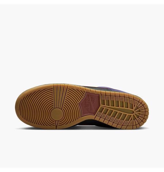 Кросівки чоловічі Nike Sb Dunk Low Pro Violet/Black 2678 фото