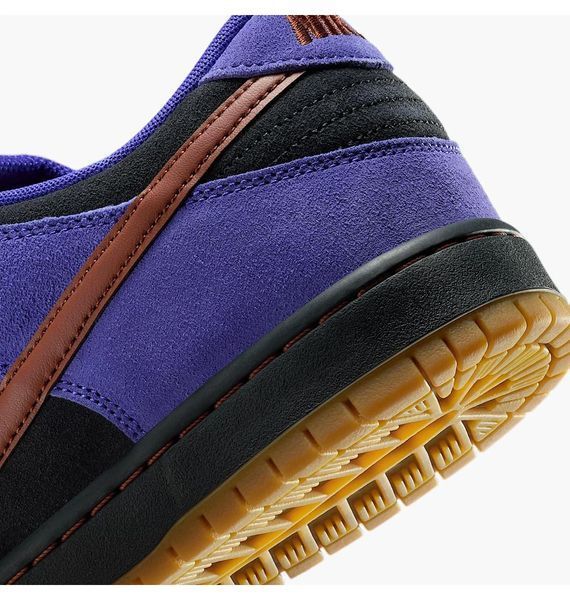 Кросівки чоловічі Nike Sb Dunk Low Pro Violet/Black 2678 фото