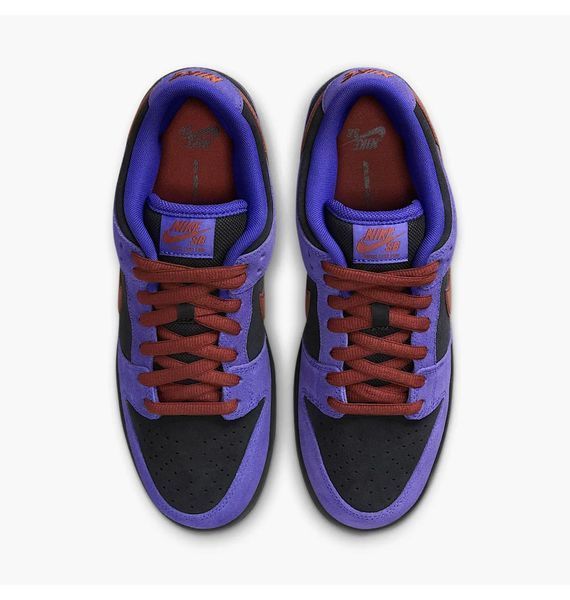 Кросівки чоловічі Nike Sb Dunk Low Pro Violet/Black 2678 фото