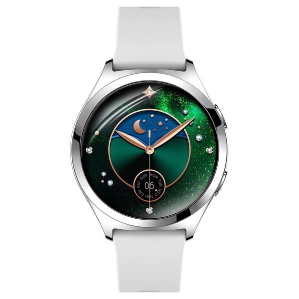 Смарт годинник Smart Love Pro Silver Rubber, 2 ремінці 571 фото