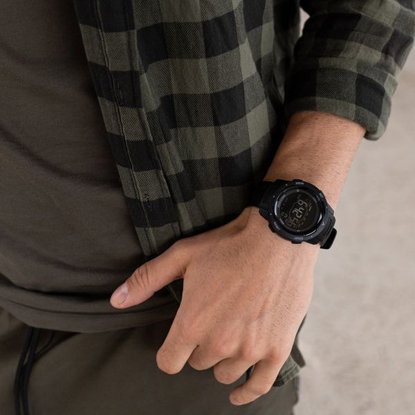 Чоловічий годинник North Edge MARS Pro Black 5BAR 171 фото