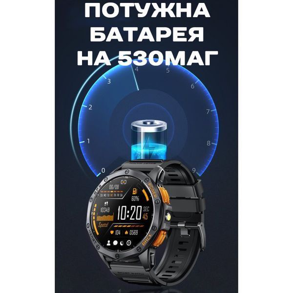 Смарт годинник Smart GPS Max Black, 2 ремінці 471 фото