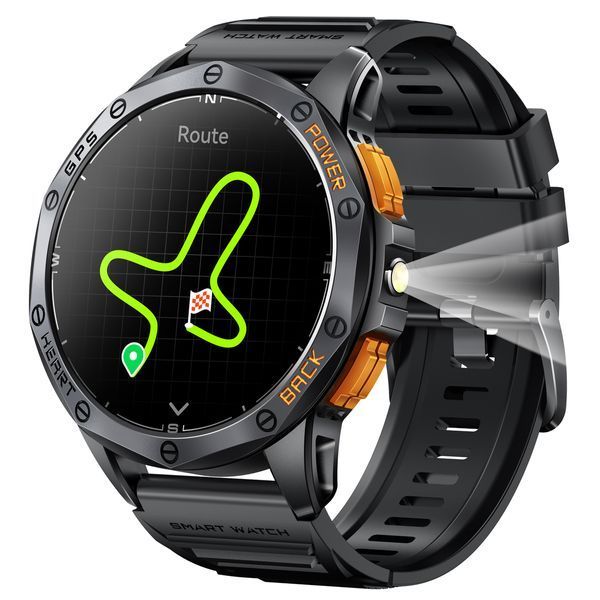 Смарт годинник Smart GPS Max Black, 2 ремінці 471 фото