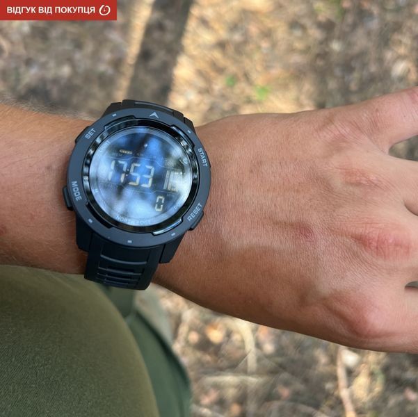 Чоловічий годинник North Edge MARS Pro Black 5BAR 171 фото