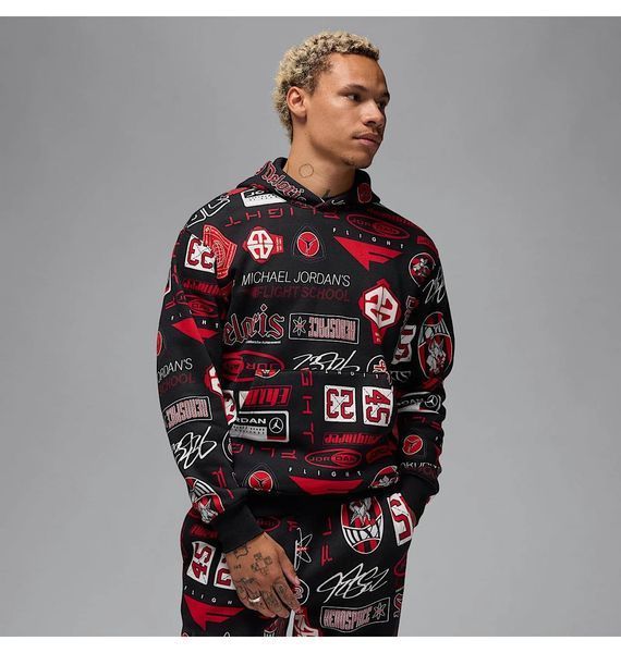 Кофта чоловіча Jordan Essentials Men's Printed Fleece 3600 фото