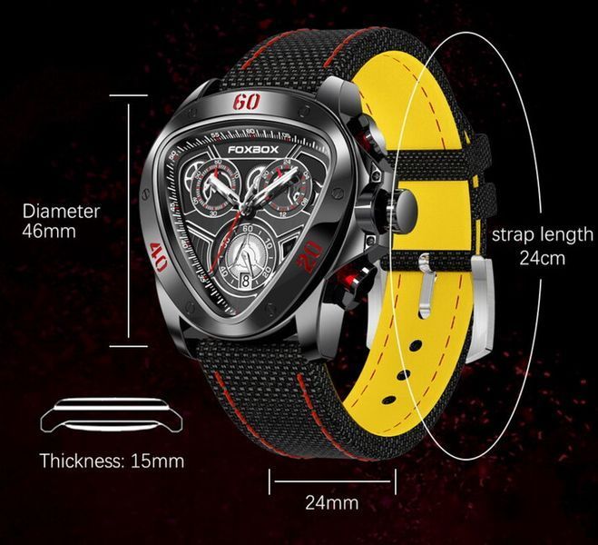 Чоловічий годинник Lige Trio 222 фото