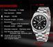 Чоловічий годинник Benyar Automatic Leather Deluxe, 2 ремінці 772 фото 6